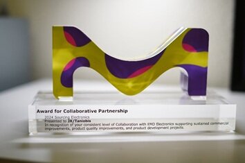 2024 Award for Collaborative Partnership trophy