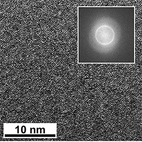 TEM image of IZO film.