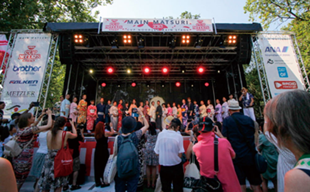 Main festival stage