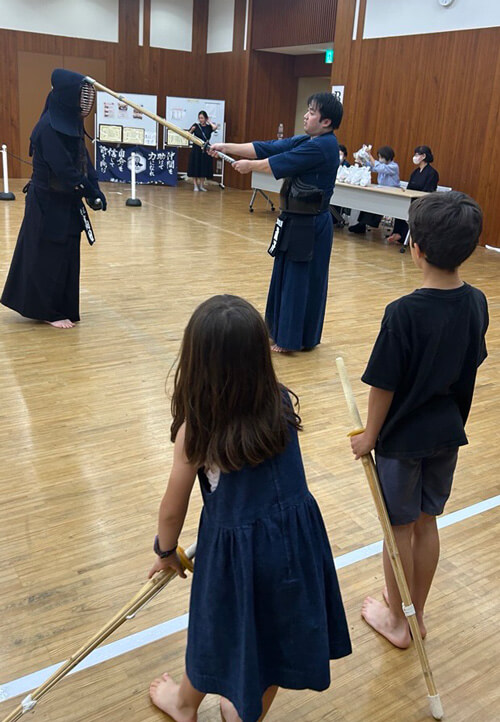 港区ちびっこ剣道体験会